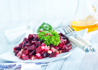 Canvas Print - beet salad