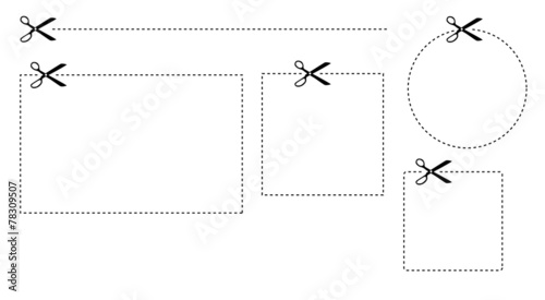 Schere Ausschneiden Gestrichelte Linie Kaufen Sie Diese Vektorgrafik Und Finden Sie Ahnliche Vektorgrafiken Auf Adobe Stock Adobe Stock