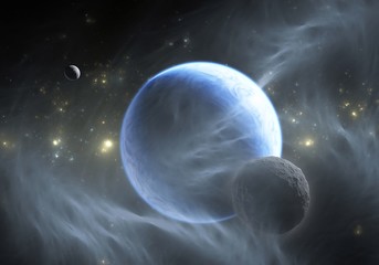 Wall Mural - exoplanet.