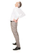 © Piotr Marcinski - Full length businessman suffering from back pain