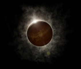 Wall Mural - Solar eclipse