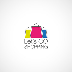 Wall Mural - let's go shopping