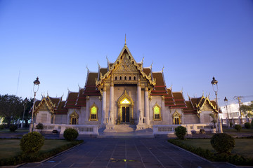 Beautiful Thai Temple Wat Benjamaborphit, temple in Bangkok