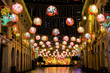 Chinese New year illumination at the Senado Square in Macao