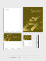 Wall Mural - Creative corporate identity kit for your business.