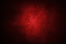 Textured Grunge Red Concrete Wall Background