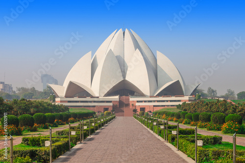 Lotus Temple, India Fototapet