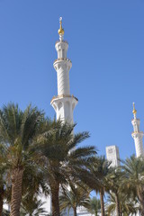 Wall Mural - Minarettes, Mosque, Abu Dhabi