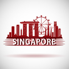 Odern Singapore City Skyline Design