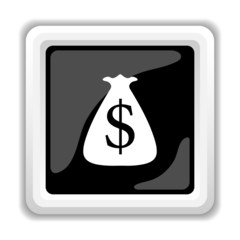 Wall Mural - Dollar sack icon