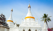Wat Phra That Doi Kong Mu Temple, Mae Hong Son,Thailand