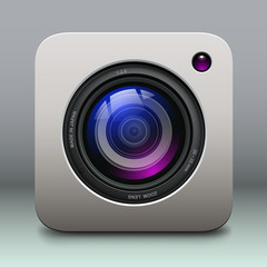 Poster - Photo camera icon