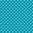 Seamless blue river fish scales