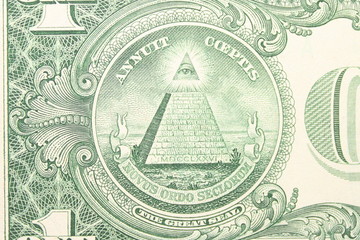  Great Seal of the U.S. from back dollar bill.