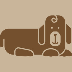 Poster - Dog icon