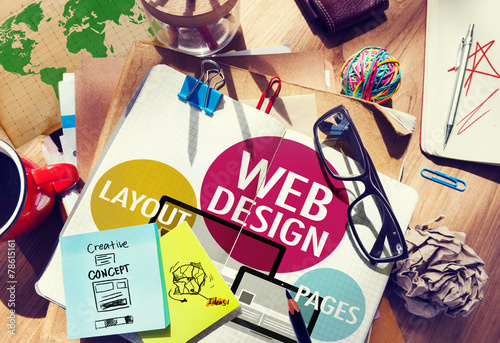 Fotografia Web Design Content Creative Website Responsive Concept
