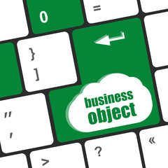 Poster - social concepts on computer keyboard, business concept