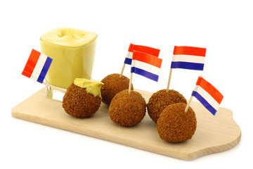 Wall Mural - traditional Dutch snack called 