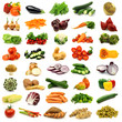 collection of colorful and fresh vegetables