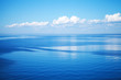 © evannovostro - Seascape with blue water and blue sky