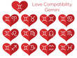 Love compatibility - Gemini. Astrological signs of the zodiac.