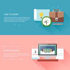 Poster - Time to work and process