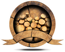 Lumber Industry - Wooden Icon