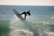 Surfer/ Wellenreiter im Meer