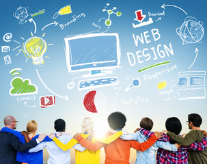 Sticker - Content Creativity Digital Graphic Webdesign Webpage Concept