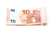 © exopixel - Few five euro notes isolated