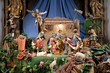 Nativity scene, Mariahilf church in Graz, Austria