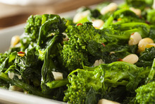 Homemade Sauteed Green Broccoli Rabe