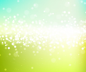 Sticker - Spring fresh glitter background