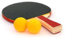 Table Tennis Ball With Bat