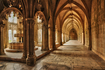 historical monastery of Batalha in Portugal