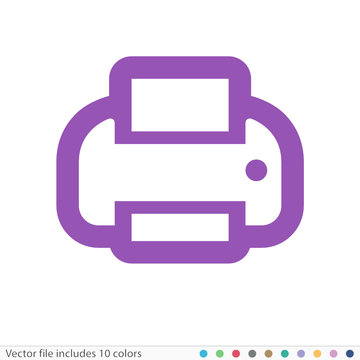 Sticker Icon - Vector file includes all colors