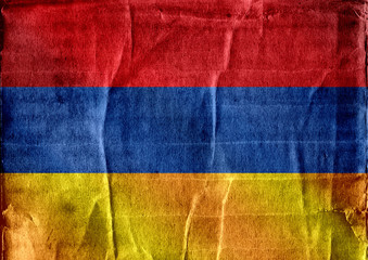 Poster - flag of Armenia themes design idea