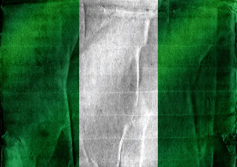 Poster - Nigeria flag themes idea design