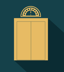 elevator design, vector illustration