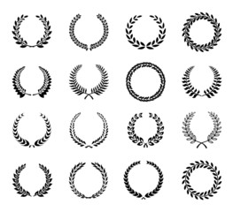 Laurel Wreaths Vector