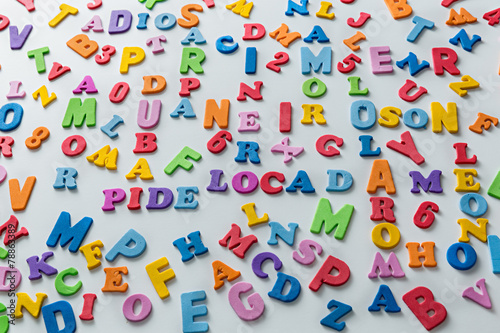 Sopa De Letras 2. Stock Photo 