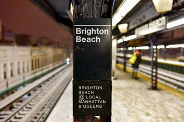 Brighton Beach Subway Station