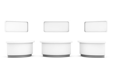 Poster - Blank Promotion Stands