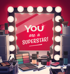 You are a superstar! Vector illustration