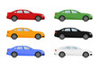 © cmeree - Set of isolated cars of different colors