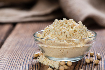 Canvas Print - Heap of Soy Flour