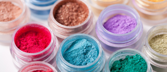 colorful mineral eyeshadows