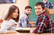 © Africa Studio - Group of students sitting in classroom