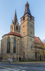 kaufmannskirche st. gregor, erfurt, germany