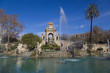 Cascading fountain in the Park Ciutadella, Barcelona